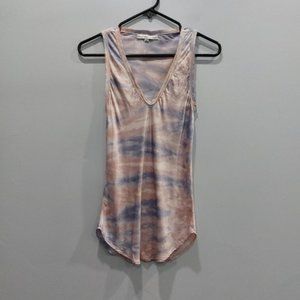 Young Fabulous Broke Tie Dye Sleeveless V-neck Tank